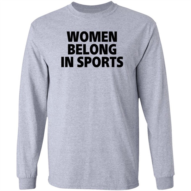Women Belong In Sports Hoodie Women Belong In Sports Hoodie