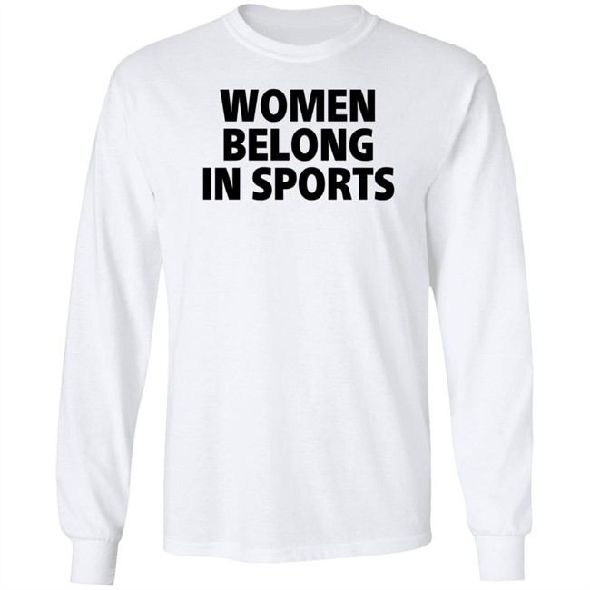 Women Belong In Sports Hoodie Women Belong In Sports Hoodie