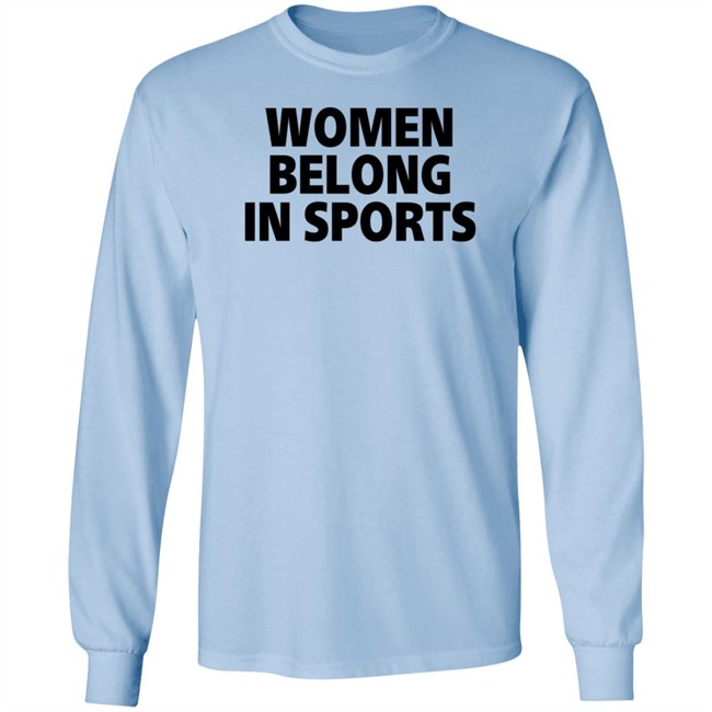 Women Belong In Sports Hoodie Women Belong In Sports Hoodie