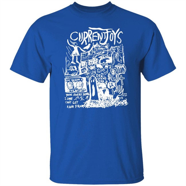 Current Joys Merch Black Ghost Crewneck Sweatshirt Current Joys Merch Black Ghost Crewneck Sweatshirt