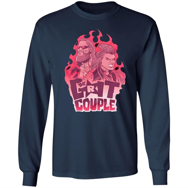 Wwe Shop Merch Edge & Beth Phoenix The Grit Couple T Shirt Wwe Shop Merch Edge & Beth Phoenix The Grit Couple T Shirt