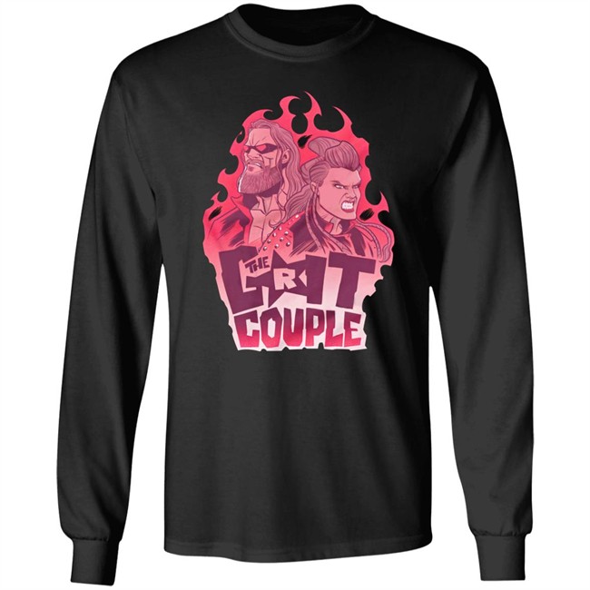 Wwe Shop Merch Edge & Beth Phoenix The Grit Couple T Shirt Wwe Shop Merch Edge & Beth Phoenix The Grit Couple T Shirt