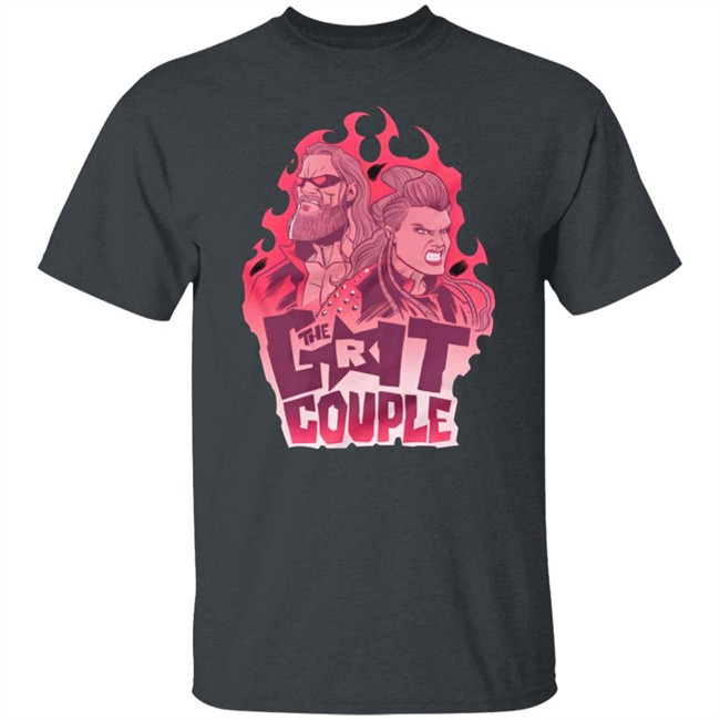 Wwe Shop Merch Edge & Beth Phoenix The Grit Couple T Shirt Wwe Shop Merch Edge & Beth Phoenix The Grit Couple T Shirt