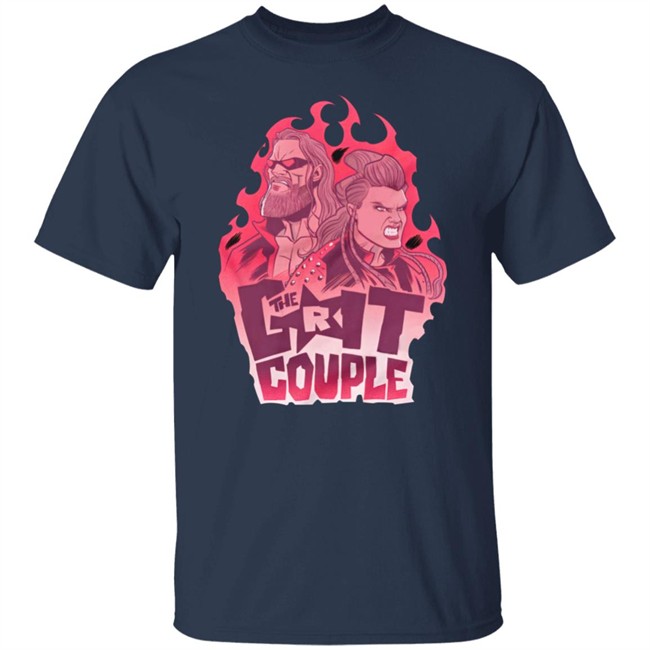 Wwe Shop Merch Edge & Beth Phoenix The Grit Couple T Shirt Wwe Shop Merch Edge & Beth Phoenix The Grit Couple T Shirt