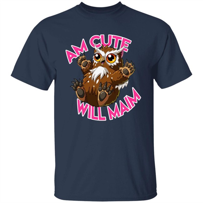 Xerjester Threadless Am Cute Will Maim Owlbear Cub Shirt Xerjester Threadless Am Cute Will Maim Owlbear Cub Shirt