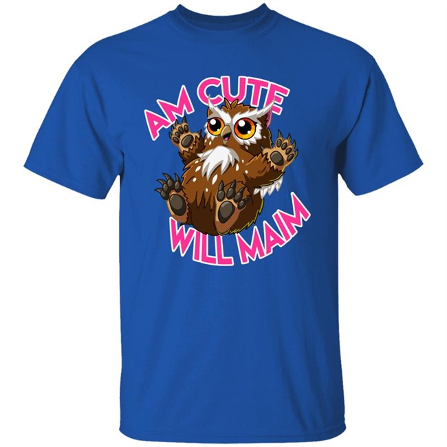 Xerjester Threadless Am Cute Will Maim Owlbear Cub Shirt Xerjester Threadless Am Cute Will Maim Owlbear Cub Shirt