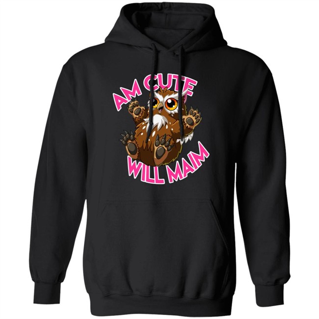 Xerjester Threadless Am Cute Will Maim Owlbear Cub Shirt Xerjester Threadless Am Cute Will Maim Owlbear Cub Shirt