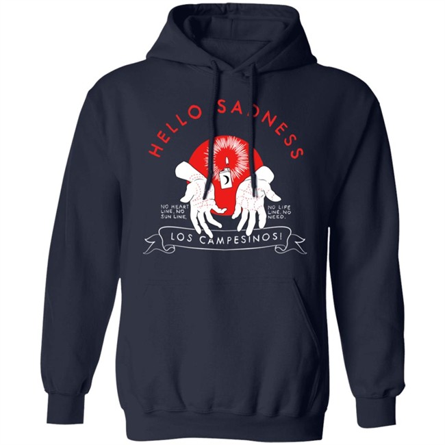 Los Campesinos Merch Hello Sadness Long Sleeve T Shirt Los Campesinos Merch Hello Sadness Long Sleeve T Shirt