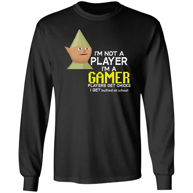 I'm Not A Player I'm A Gamer Players Get Chicks I Get Bullied At School Runescape Tee Shirt Old School Runescape I'm Not A Player I'm A Gamer Players Get Chicks I Get Bullied At School Runescape Tee Shirt Old School Runescape