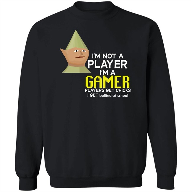 I'm Not A Player I'm A Gamer Players Get Chicks I Get Bullied At School Runescape Tee Shirt Old School Runescape I'm Not A Player I'm A Gamer Players Get Chicks I Get Bullied At School Runescape Tee Shirt Old School Runescape