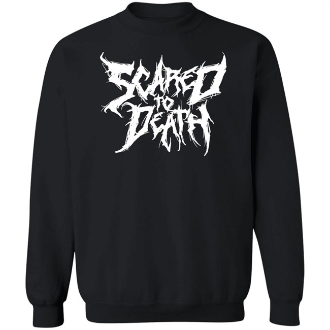 Bad Magic Merch Std Metal Tee Scared to Death T Shirt Bad Magic Merch Std Metal Tee Scared to Death T Shirt
