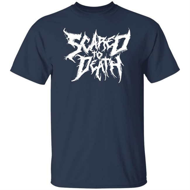 Bad Magic Merch Std Metal Tee Scared to Death T Shirt Bad Magic Merch Std Metal Tee Scared to Death T Shirt