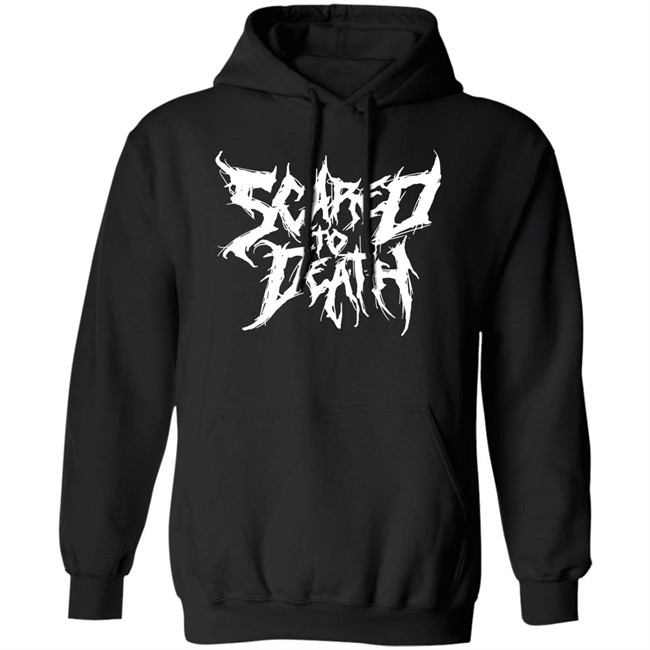 Bad Magic Merch Std Metal Tee Scared to Death T Shirt Bad Magic Merch Std Metal Tee Scared to Death T Shirt