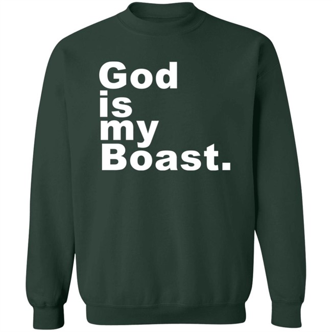 God Is My Boast Hoodie Foggie Art Thou God Is My Boast Hoodie Foggie Art Thou