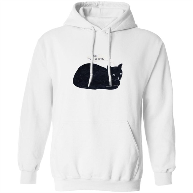 Randall Mann Stop Talking Cat Shirt Randall Mann Stop Talking Cat Shirt