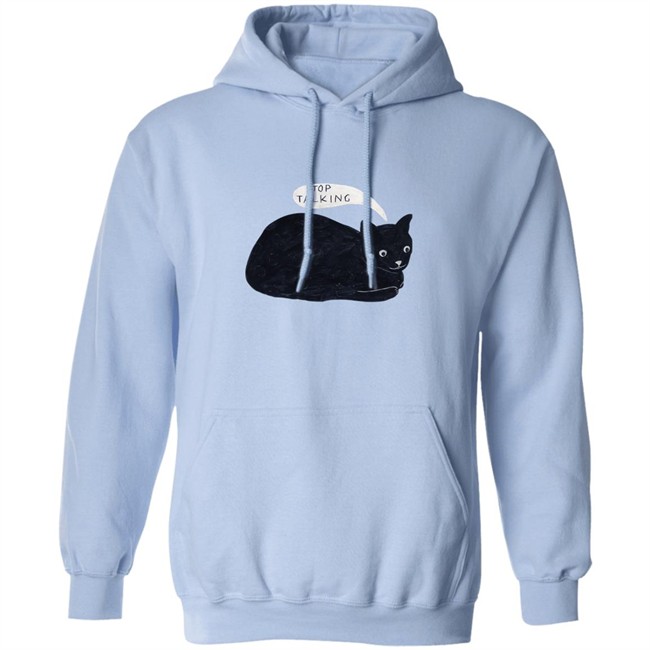 Randall Mann Stop Talking Cat Shirt Randall Mann Stop Talking Cat Shirt