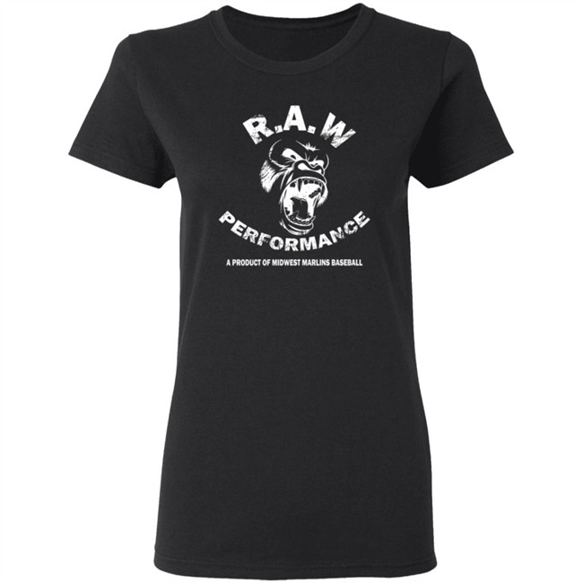 Raw Performance A Product Of Midwest Marlins Baseball T Shirt Raw Performance A Product Of Midwest Marlins Baseball T Shirt