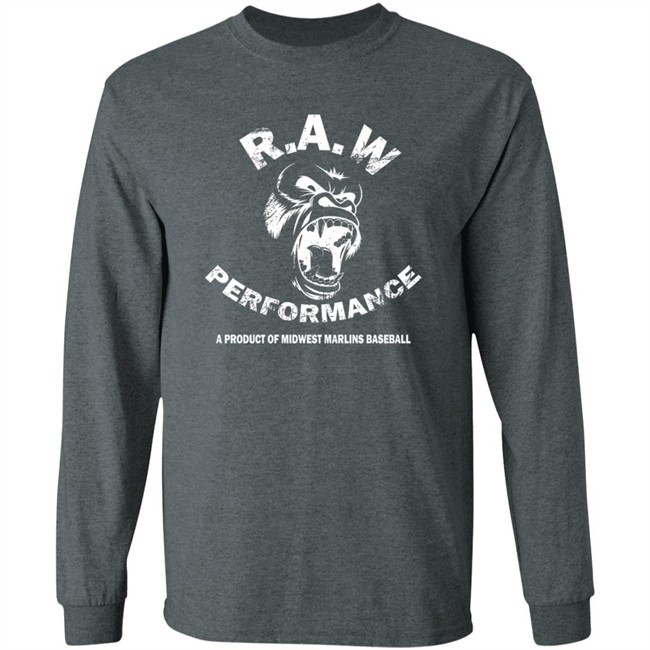 Raw Performance A Product Of Midwest Marlins Baseball T Shirt Raw Performance A Product Of Midwest Marlins Baseball T Shirt