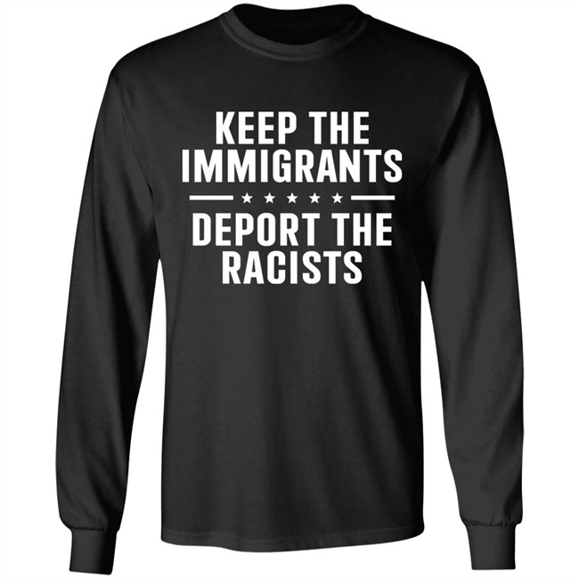 Rbisrb Keep The Immigrants Deport The Racists Shirt Rbisrb Keep The Immigrants Deport The Racists Shirt