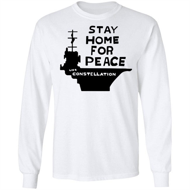Joan Baez Stay Home For Peace Uss Constellation Shirt Joan Baez Stay Home For Peace Uss Constellation Shirt