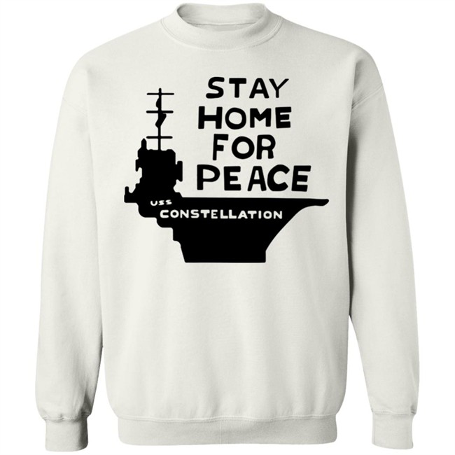Joan Baez Stay Home For Peace Uss Constellation Shirt Joan Baez Stay Home For Peace Uss Constellation Shirt