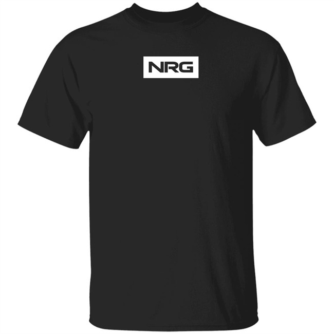 Nrg Merch NRG Flow Logo Black Tee Shirt