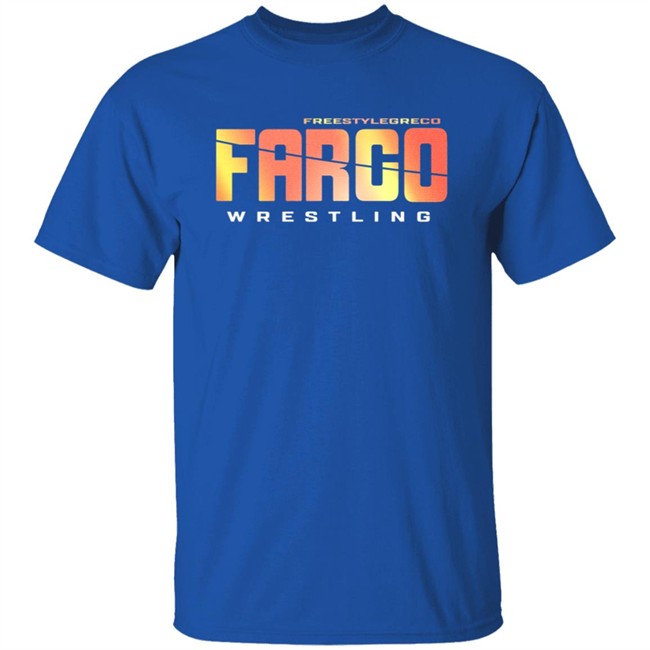 Funky Freestylegreco Wrestling Fargo T Shirt Funky Freestylegreco Wrestling Fargo T Shirt