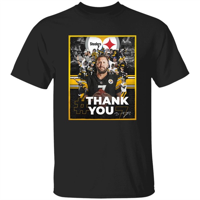 Pittsburgh Steelers Thankyou7 Ben Roethlisberge Shirt