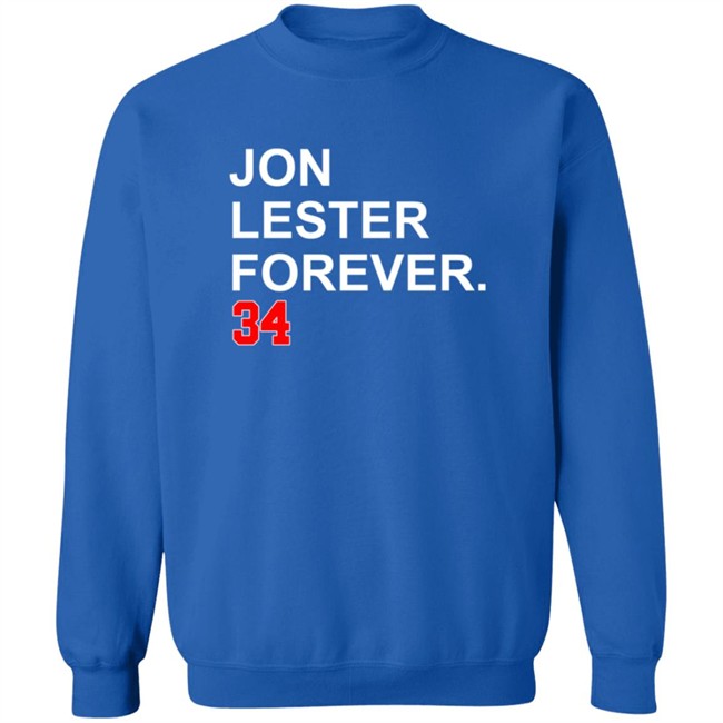 Jon Lester Forever 34 T Shirt Jon Lester Forever 34 T Shirt