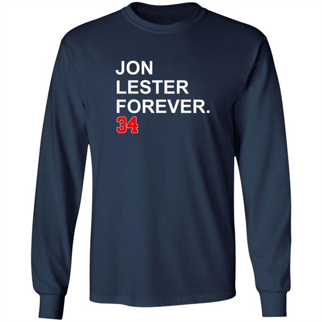 Jon Lester Forever 34 T Shirt Jon Lester Forever 34 T Shirt