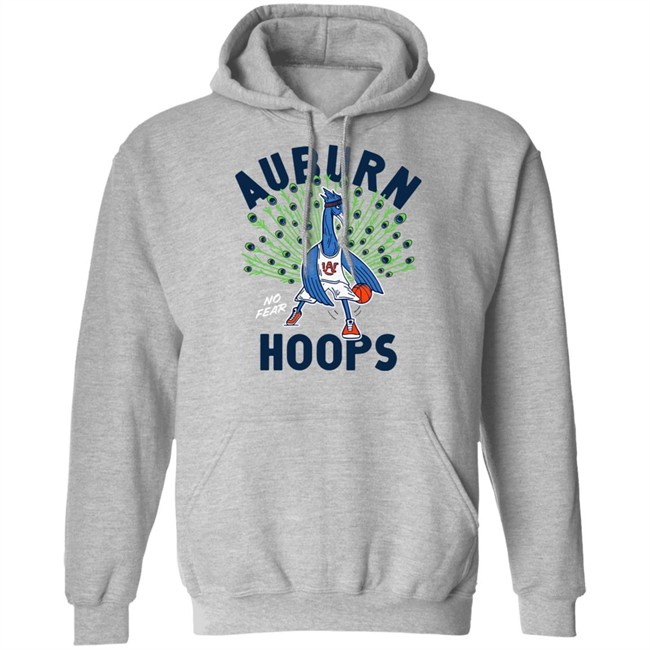 Homefield Apparel Merch Auburn Basketball Peacock Auburn Hoops No Fear Tee Shirt Homefield Apparel Merch Auburn Basketball Peacock Auburn Hoops No Fear Tee Shirt