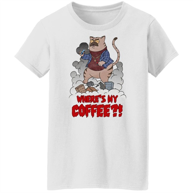 Barstool Sports Store Catzilla Where's My Coffee Tee Shirt Hoodie Barstoolbigcat Barstool Sports Store Catzilla Where's My Coffee Tee Shirt Hoodie Barstoolbigcat