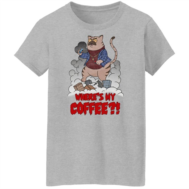 Barstool Sports Store Catzilla Where's My Coffee Tee Shirt Hoodie Barstoolbigcat Barstool Sports Store Catzilla Where's My Coffee Tee Shirt Hoodie Barstoolbigcat