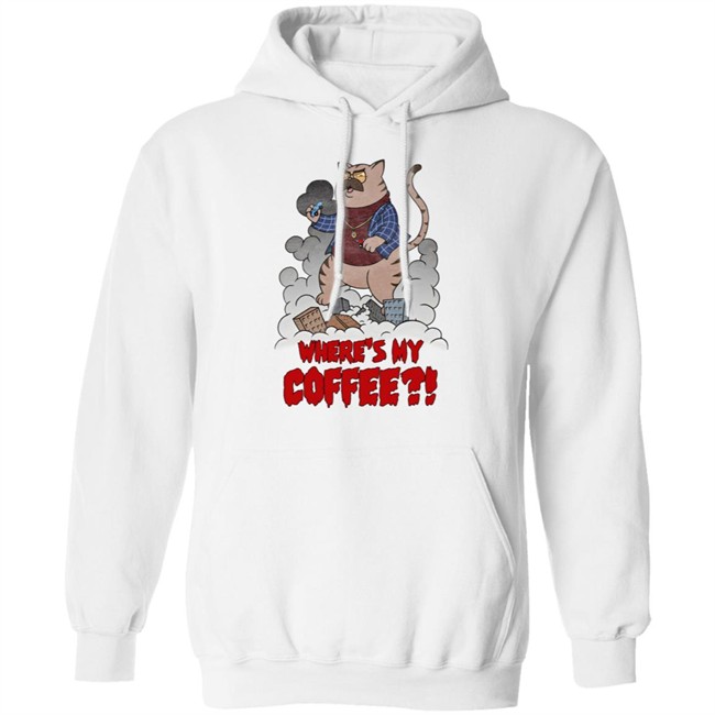 Barstool Sports Store Catzilla Where's My Coffee Tee Shirt Hoodie Barstoolbigcat Barstool Sports Store Catzilla Where's My Coffee Tee Shirt Hoodie Barstoolbigcat