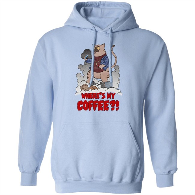 Barstool Sports Store Catzilla Where's My Coffee Tee Shirt Hoodie Barstoolbigcat Barstool Sports Store Catzilla Where's My Coffee Tee Shirt Hoodie Barstoolbigcat