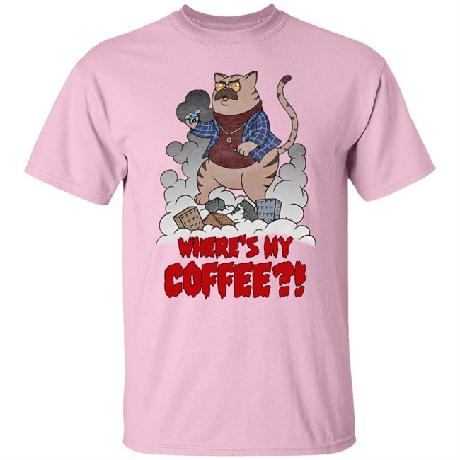 Barstool Sports Store Catzilla Where's My Coffee Tee Shirt Hoodie Barstoolbigcat Barstool Sports Store Catzilla Where's My Coffee Tee Shirt Hoodie Barstoolbigcat