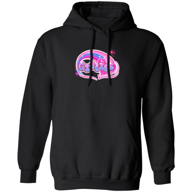Larray Hey Girlies Airbrush T Shirt Larray Hey Girlies Airbrush T Shirt