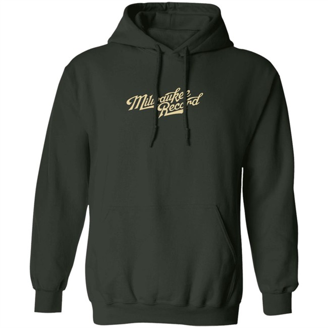 Milwaukee Record Green Shirt Milwaukee Record Green Shirt