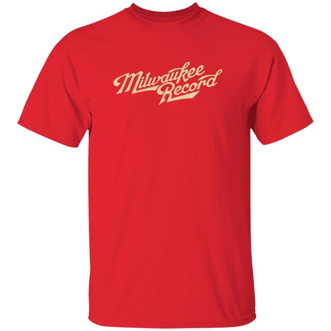 Milwaukee Record Green Shirt Milwaukee Record Green Shirt