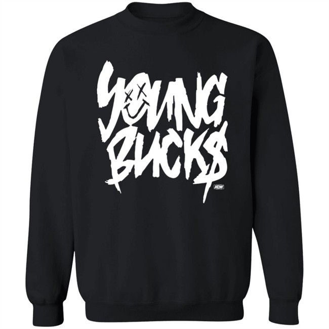 AEW Shop All Elite Wrestling Young Bucks Smile 2253 Shirt AEW Shop All Elite Wrestling Young Bucks Smile 2253 Shirt