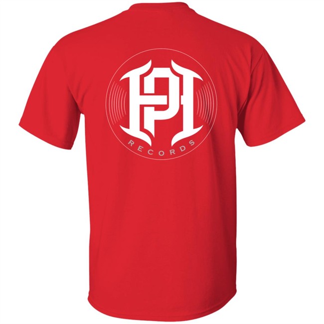 Red Hp Records Logo Shirt Hp Records Merch