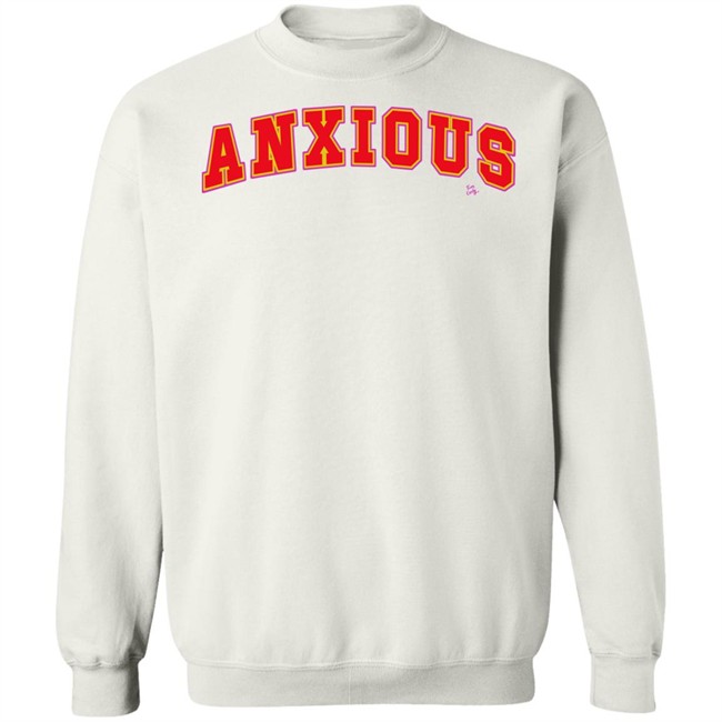 Tom Cardy Merch Anxious White T Shirt Tom Cardy Merch Anxious White T Shirt