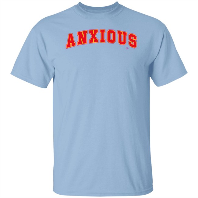 Tom Cardy Merch Anxious White T Shirt Tom Cardy Merch Anxious White T Shirt