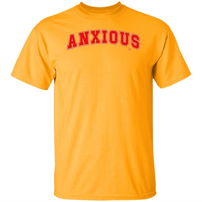 Tom Cardy Merch Anxious White T Shirt Tom Cardy Merch Anxious White T Shirt