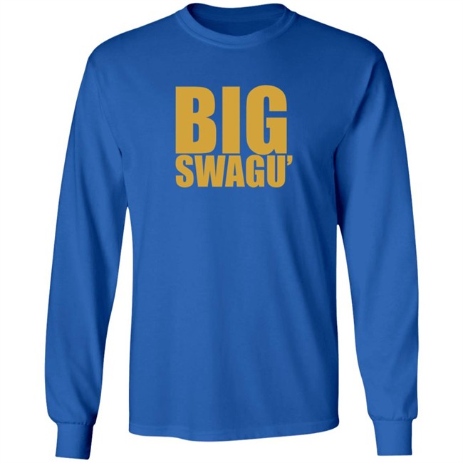Big Swagu Blue Sweatshirt Big Swagu Blue Sweatshirt