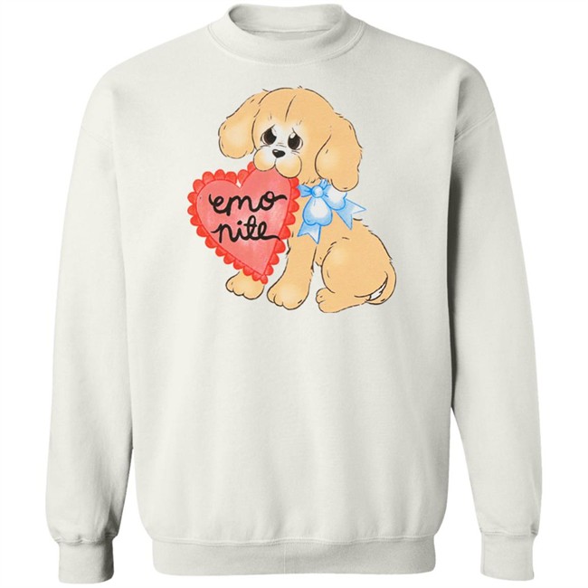 Emo Nite Merch Puppy Love Tee Shirt Emo Nite Merch Puppy Love Tee Shirt