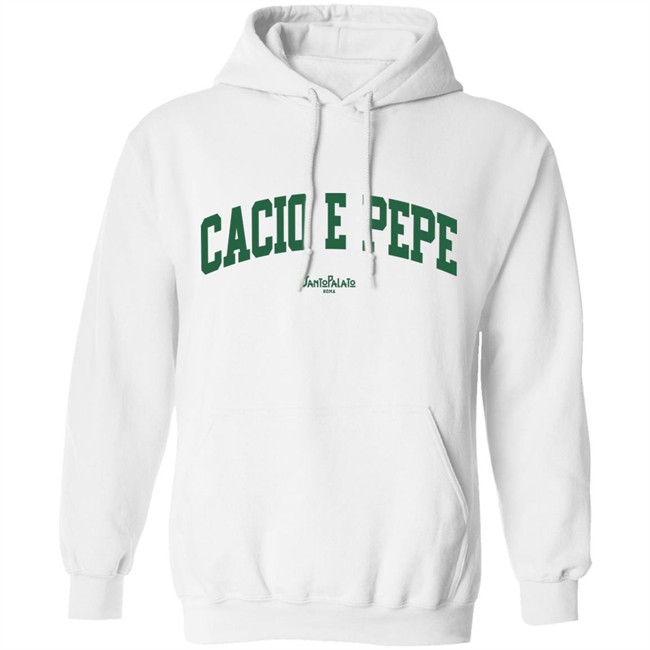 Geraldine Cacio E Pepe Santo Palato Roma Sweatshirt Geraldine Cacio E Pepe Santo Palato Roma Sweatshirt
