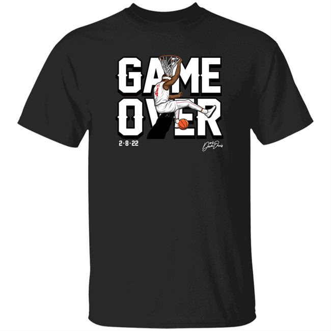 The Player Strunk Store Merch Davonte Devo Davis Game Over Shirt The Player Strunk Store Merch Davonte Devo Davis Game Over Shirt