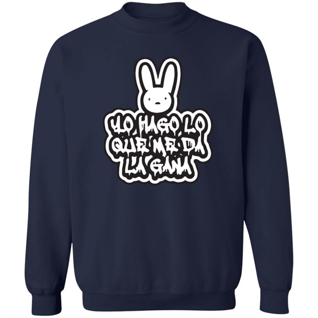 Bad Bunny Merch Yo Hago Lo Que Me Da La Gana YHLQMDLG Hoodie Bad Bunny Merch Yo Hago Lo Que Me Da La Gana YHLQMDLG Hoodie