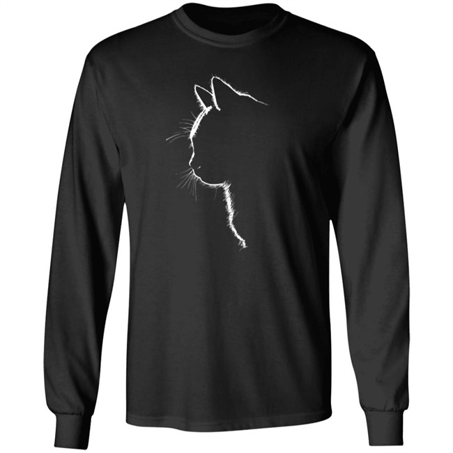 Wholesome Memes Cat Silhouette White Shirt Wholesome Memes Cat Silhouette White Shirt